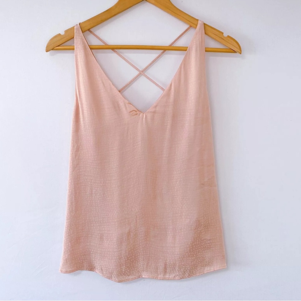 Chelsea 28 Light Pink Spaghetti Strap Top
